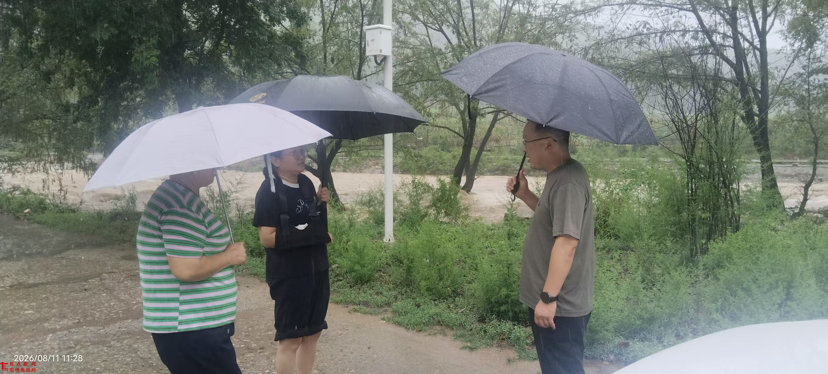 以身赴风雨 丹心护乡邻